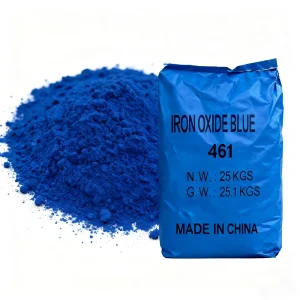 Industrial Grade Iron Oxide Blue Inorganic Pigment for Plastic Coating Ink Paint