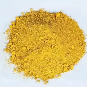 Industrial Grade Iron Oxide Powdered Pigment for Cement Synthetic Yellow Pigment CAS 1309 37 1 25kg bag 95% 98% Purity