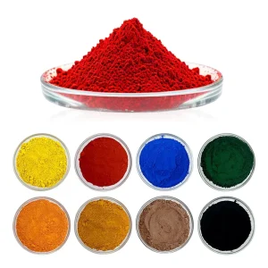 Industrial-Grade Red Iron Oxide Pigment Powder for Concrete, Brick and Wall Colorant