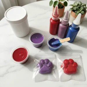Industrial Grade Silicone Pigment Paste Highly Concentrated Organic Colorant for RTV Silicone Rubber Mold Making Custom Colors