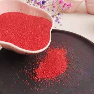 Industrial Grade Sunproof Red Acrylic Powder Paint for Wall Advertising and Building Coating