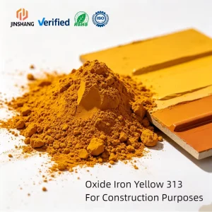 Industrial Iron Oxide Yellow Pigment 325 Mesh for Cement Products and Coatings