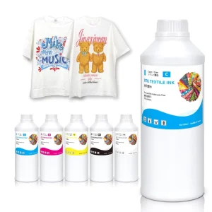 Ink DTG 1000ML For Konica 512 Professional Textile DTG Printing Ink