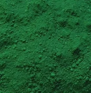 Inorganic Iron Oxide Green Pigment Powder for Paint, Coatings, Pavement Bricks, and Composite Materials