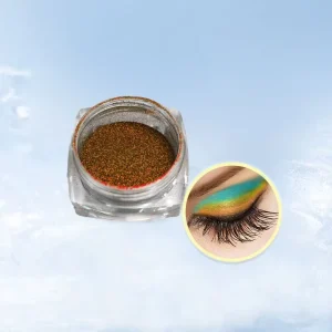 Inorganic Loose Cosmetic Chameleon Eyeshadow and Nail Pigment Powder for Coating