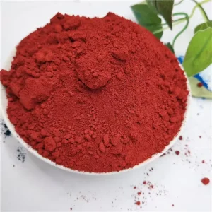 Inorganic Pigment Red Iron Oxide for Exterior Wall Coatings Leather Coloring and Paper