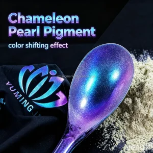 Intense Colorshift Titanium Loose Powder Metallic Color Shifting Chameleon Pearl Pigment for Screen Printing Nail Slime Resin