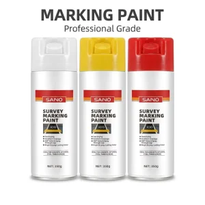 Inverted Fluorescent Marking Spray Paint High-Visibility Road Line Marking for Construction and Surveying