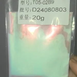 Iridescent Aurora White Orange Red Super Shifting Chameleon Car Paint Colors Pigment Powder Opal Colorshift Pearl Pigment