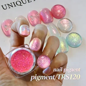 Iridescent Multichrome Chameleon Pigment Powder for Nail Polish, Optical Candy Shift and Hypershift Effect