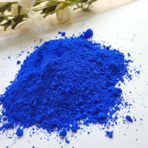 Iron Oxide Acid Dye Blue Floor Rubber Temperature Resistant Waterproof Coating Paint Color Brick Sapphire Iron Sky Blue Hebei