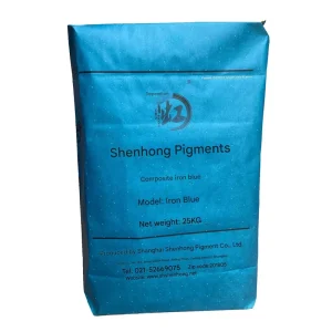 Iron Oxide Blue Powder Pigment (Fe2O3/Fe3O4) Inorganic Synthetic Ceramic Pigment for Coatings and Leather