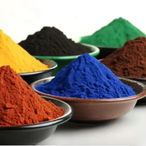Iron Oxide Color Pigment Inorganic Pigment Iron Oxide Red Yellow Black Blue for Paving Bricks Concrete