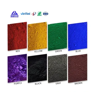Iron Oxide Decorative Ceramic Pigment Paints Color Powder for Coating Minimum Order 1kg MF Fe2O3