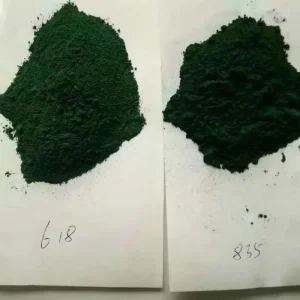 Iron Oxide Green 5605 Permeable Floor Tile Color Asphalt Blind Brick Green Pigment