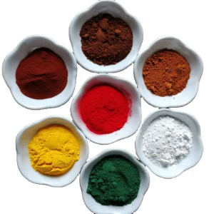 Iron Oxide Pigment Black Red Blue Yellow Color construction Grade I