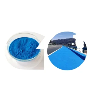 Iron Oxide Pigment Blue Powder for Colored Concrete Cement Floor Tiles