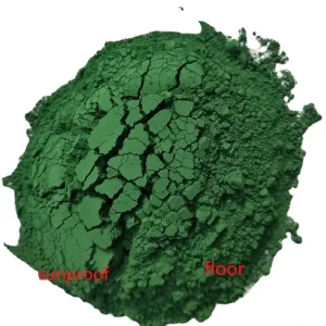 Iron Oxide Pigment Green Powder 5605 618 835 Color Brick with Pigment Building Paint Added Iron Oxide Multi color Floor Material