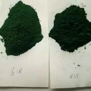 Iron Oxide Pigment Green for Cement Colored Bricks Rubber Paint Coloring