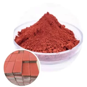 Iron Oxide Pigment, High-Temperature Red, for Building Paint, Cement, Concrete, Brick, and Pavement