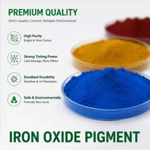 Iron Oxide Pigment Raw Material Premium Coloring Agent for Coatings and Building Materials