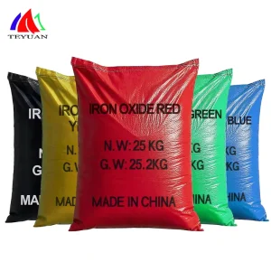 Iron Oxide Pigment Red Yellow Black for Coatings and Paints High Purity Weather Resistant