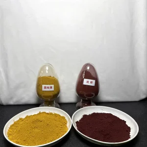 Iron Oxide Pigment for Colored Paving Stones and Road Construction