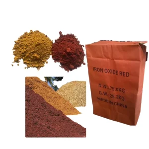 Iron Oxide Red 101 110 130 190 Wood Mulch Colorant Dye