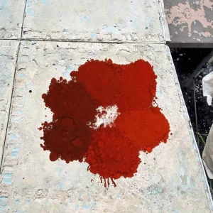 Iron Oxide Red 130 Inorganic Color Powder 325 Mesh Cement Products Paint Rubber Products Manufacturers Supply Low Price