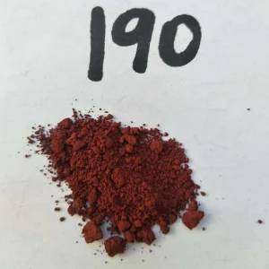 Iron Oxide Red 190 Fast and High Temperature Color Asphalt Special Red Pigment