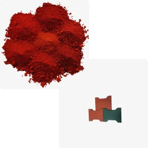 Iron Oxide Red Dye 130 190 for Rubber Tiles
