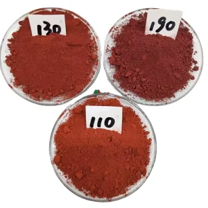 Iron Oxide Red Inorganic Pigment Colorant for Rubber and Plastic, High-Temperature Resistant, Strong Hiding Power