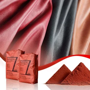 Iron Oxide Red Leather Pigment with High Color Fastness and Weather Resistance
