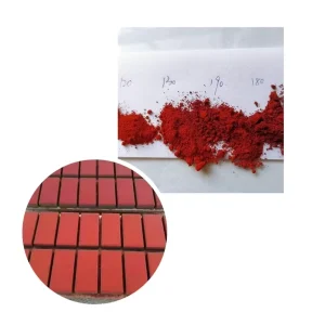 Iron Oxide Red Pigment 130A for Cement, Rubber, and Paint Boards