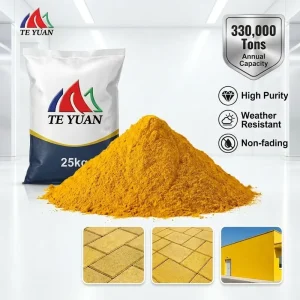 Iron Oxide Red Pigment Fe2O3 Inorganic Mineral Colorant for Cement, Brick, and Exterior Wall Coatings