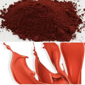 Iron Oxide Red Pigment for Brick, Paint, Coating, Concrete, and Cement, High-Temperature Resistant