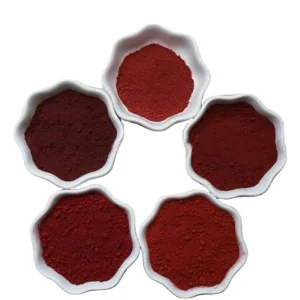Iron Oxide Red S130 Color Asphalt Terrazzo Floor Paint Plastic Rubber Red Pigment