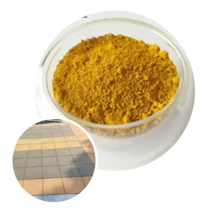 Iron Oxide Yellow 315 Yellow Pigment Paper Paint Board Cement Products Yellow Pigment