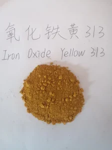 Iron Oxide Yellow Pigment 313 for Cement Concrete Brick Asphalt Painting Coating