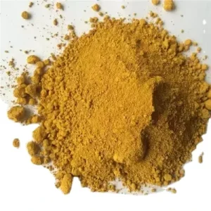 Iron Oxide Yellow Pigment Manufacturers Supply Good Weather Resistance Leather Paper Powder Building Materials Coating