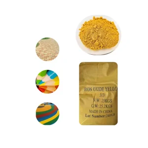 Iron Oxide Yellow Pigment Powder for Epoxy Floor and Wall Coatings