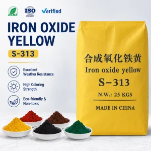 Iron Oxide Yellow Pigment high Coloring Power rubber Special Weather and Light Resistant Inorganic Pigment spot
