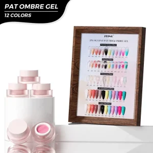 JTING High Quality 12colors Pat Ombre Gel Collection 5IN1 Effect Gel Nail Polish OEM ODM Free Design Private Label Gel Polish