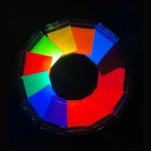 Juliang UV Light Neon Color Pigment Powder for Dyeing Colorful Fluorescent Titanium for Leather Pigments MOQ 1kg