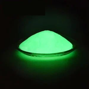 Junting Hot Selling Inorganic Photoluminescent Pigment Powder Strontium Aluminate Glow in the Dark Mica Luminous Effects YMO 9E