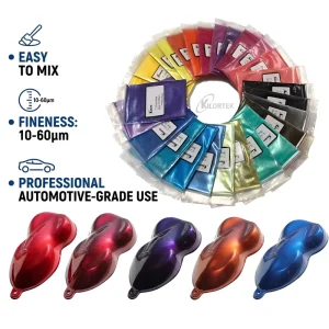 Kolortek Auto Paint Candy Pearlescent Pigment for Car Paint Automotive Powder Coating Pigment