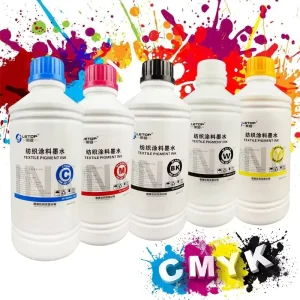LETOP 1000 Ml Dye Xp600 i3200 Original Tintas Pigment Ink for Clothing Stamps Waterproof Fabric Inks