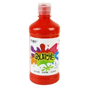Lareine 500ml Children’s Gouache Fine Quality 24 Colours Art Supplies for Painting on Canvas and Paper