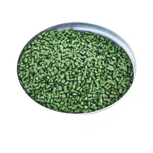 Light Green Masterbatch for PE Film Blowing and Injection 25 kg Bag Pigment in PE PP PVC Carrier