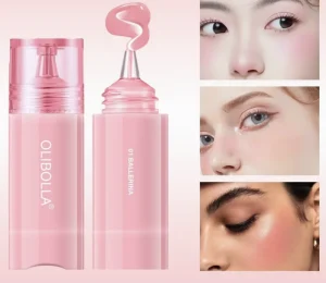 Liquid Blush and Rouge, Multi-functional Matte Lipstick and Eyeshadow in Stock. Long-lasting Makeup Effect